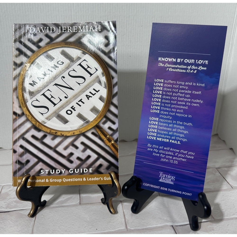 David Jeremiah‎ Making Sense Of It All Study Guide Paperback Plus Bookmark